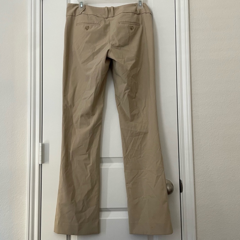 The Limited Drew Fit Beige Career Pants Women's 4R Straight Leg Office Business - Picture 3 of 11